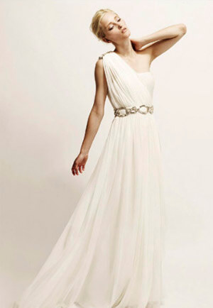 Фото: Греческое свадебное платье: кому идет