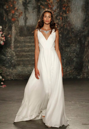 Фото: Греческое свадебное платье: фото модных фасонов 2016